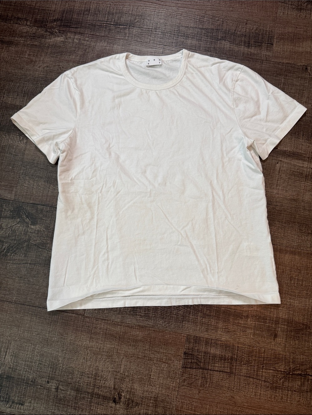 Men's White Crew Neck T-Shirt